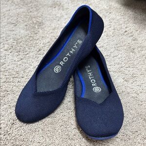 Rothy's Women's Navy Blue The Flat size 7.5